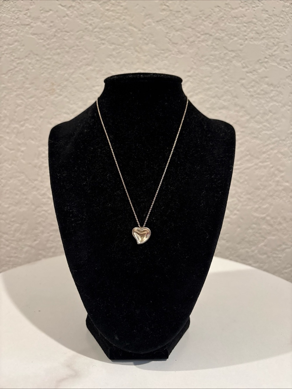 Tiffany & Co. Necklace Heart Peretti Pendant Necklace 925 Silver